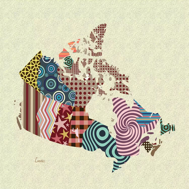 Canada by Lanre Studio wall art