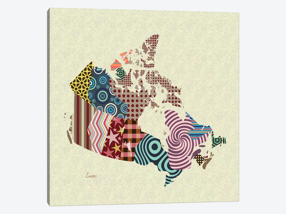 Canada by Lanre Studio 1-piece Canvas Print