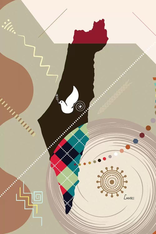 Israel Soaring by Lanre Studio wall art