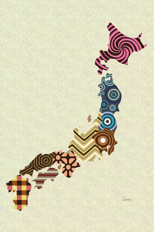 Japan by Lanre Studio wall art