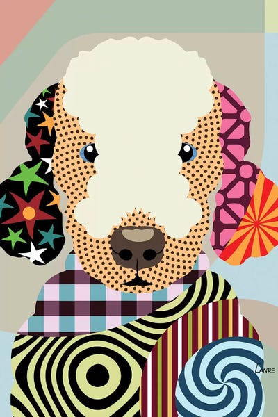 Lanre Studio: Bedlington Terrier by Lanre Studio