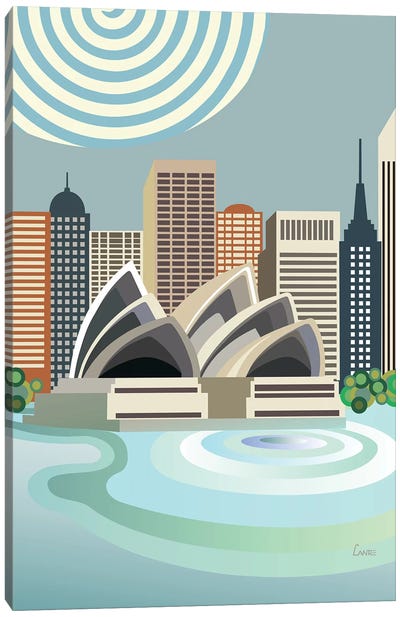 Sydney Opere House Canvas Art Print - Oceanian Culture