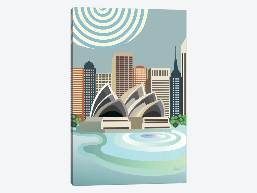 Sydney Opere House by Lanre Studio 1-piece Art Print