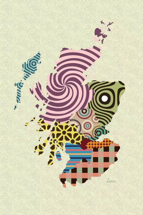 Scotland by Lanre Studio wall art