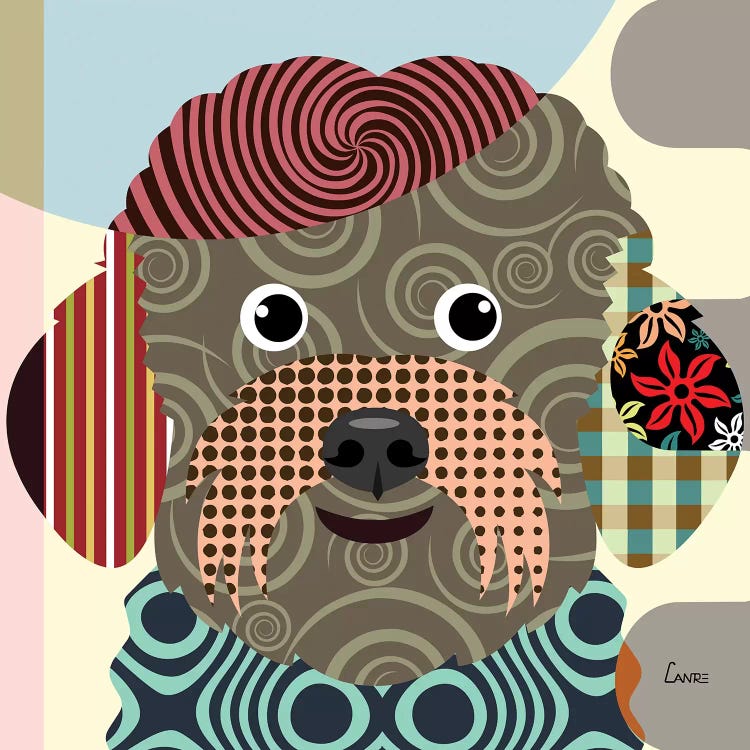 Bichon Frise by Lanre Studio wall art