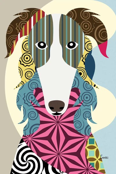Lanre Studio: Borzoi Russian Wolfhound by Lanre Studio
