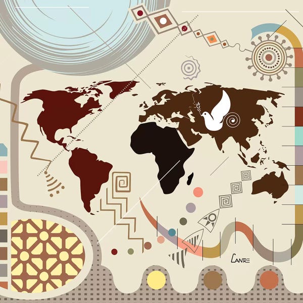 Globes: The World Soaring by Lanre Studio