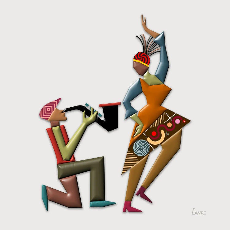 The Dancing Queen by Lanre Studio wall art