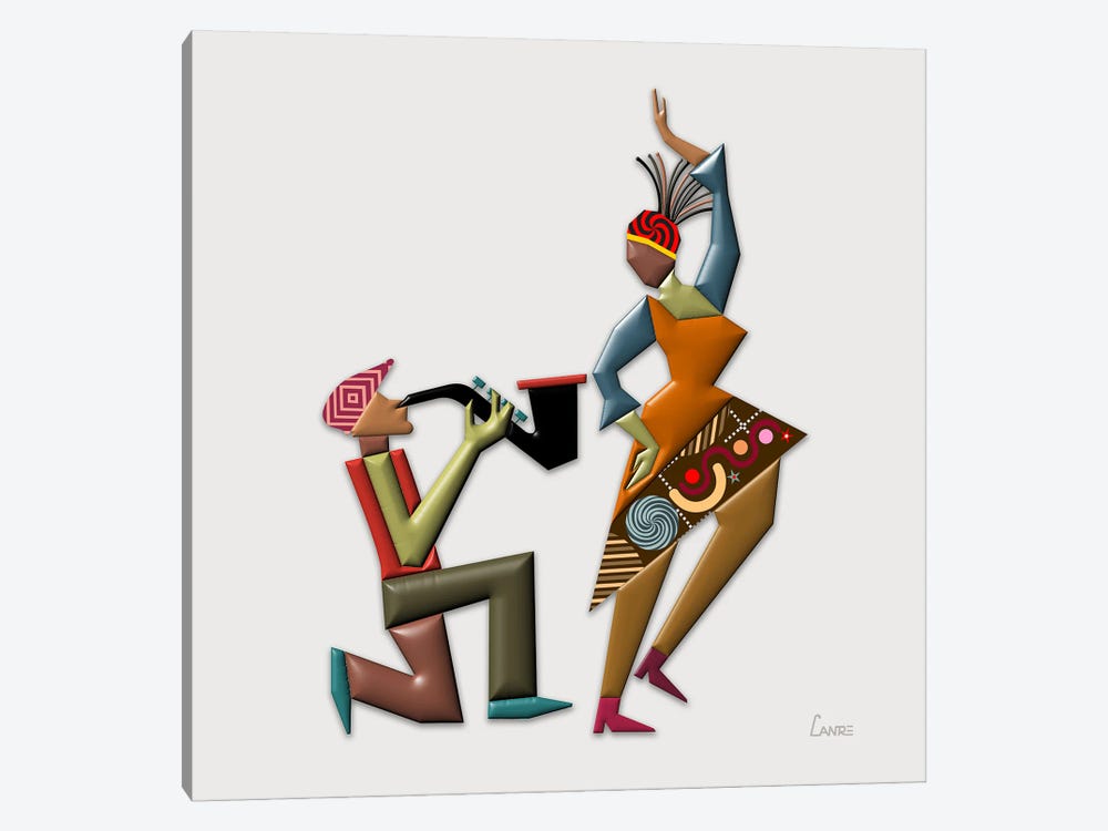 The Dancing Queen by Lanre Studio 1-piece Canvas Artwork
