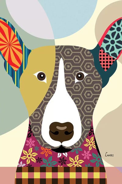 Bull Terriers: Bull Terrier by Lanre Studio
