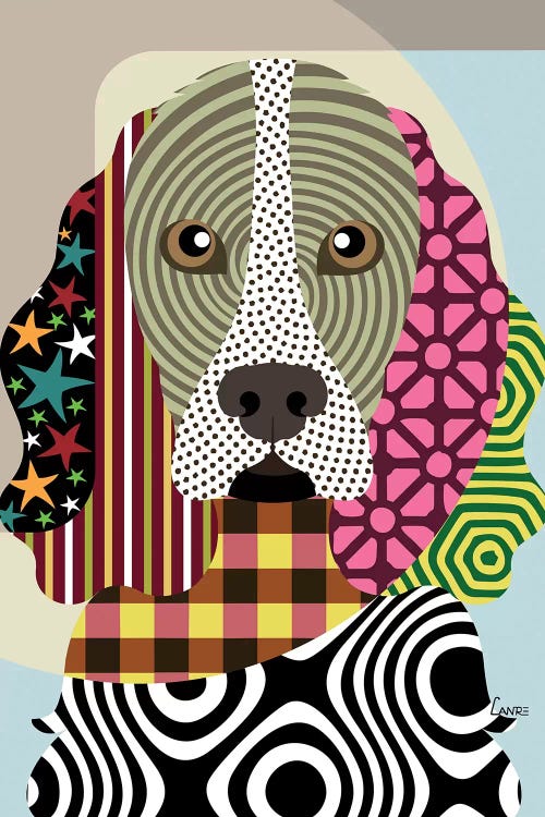 Cocker Spaniel by Lanre Studio wall art