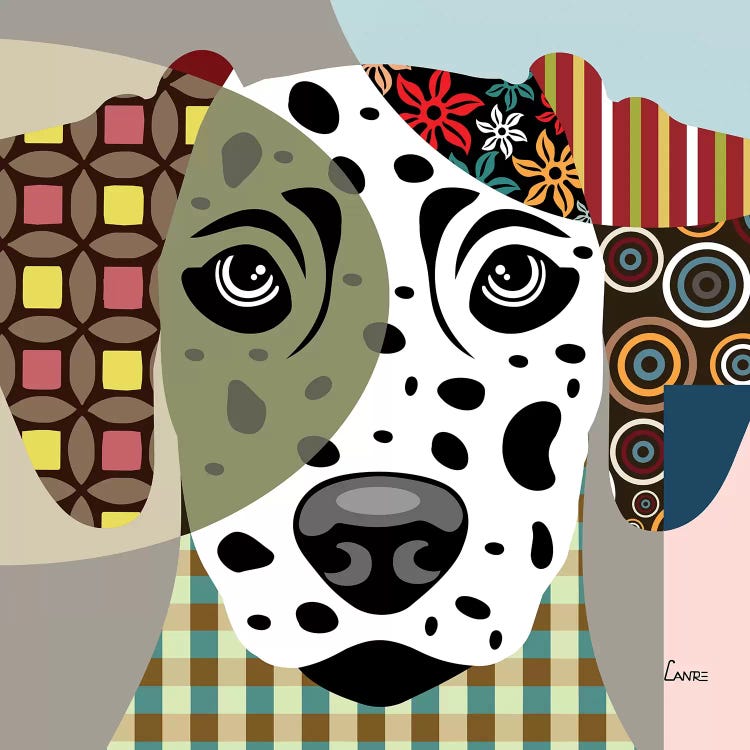 Dalmatian by Lanre Studio wall art