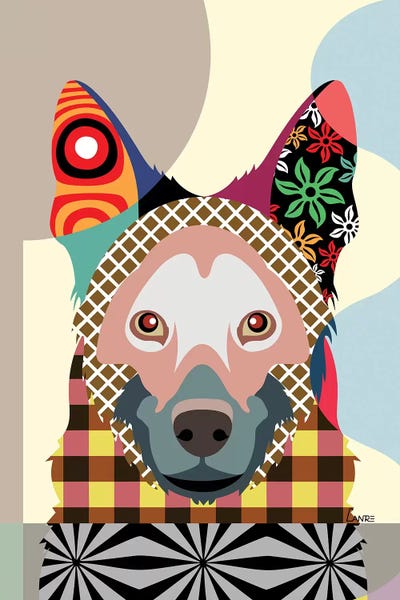 German Shepherds: German Shepherd by Lanre Studio