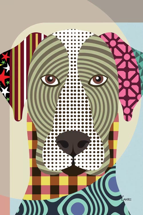 Great Dane by Lanre Studio wall art