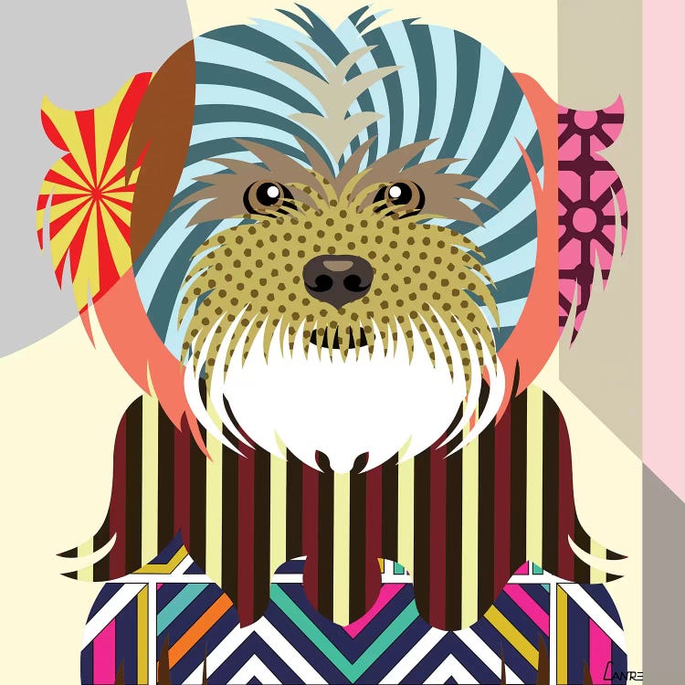 Lhasa Apso by Lanre Studio wall art
