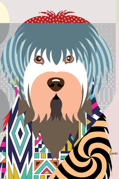 Old English Sheepdogs: Old English Sheepdog by Lanre Studio