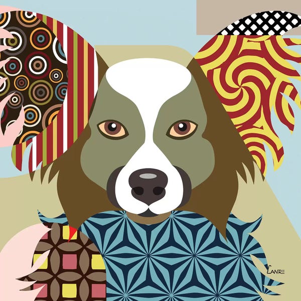 Spaniels: Papillon by Lanre Studio