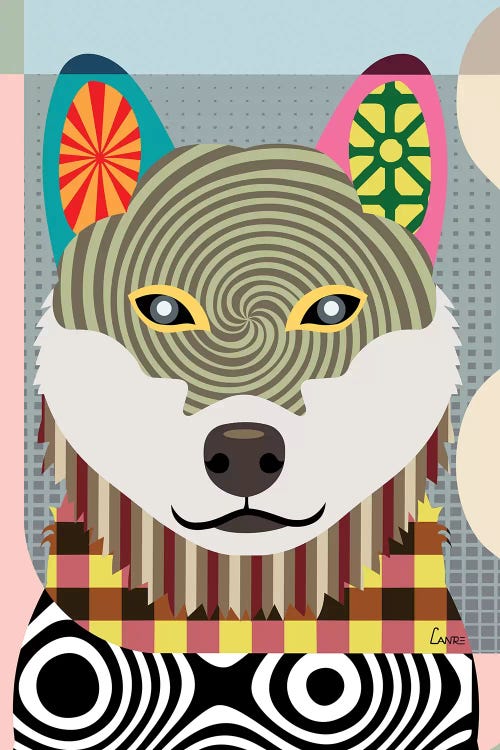 Shiba Inu by Lanre Studio wall art
