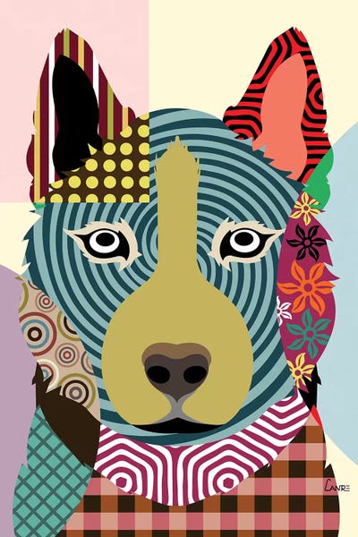 Siberian Huskies: Siberian Husky by Lanre Studio