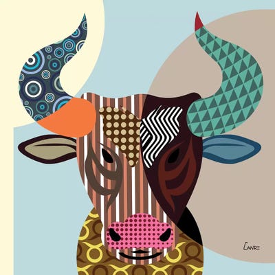 Taurus Zodiac by Lanre Studio art print