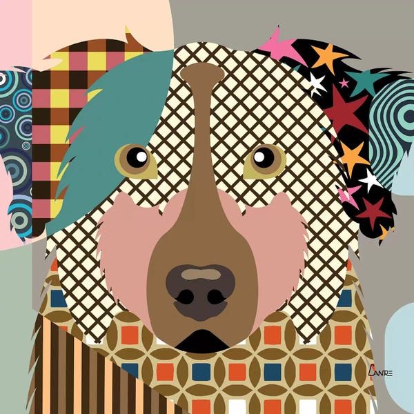 Australian Shepherds: Australian Shepherd by Lanre Studio