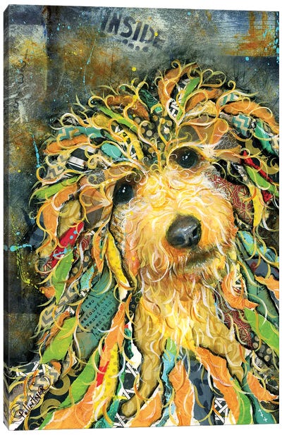 Goldendoodle Canvas Art Print - Patricia Lintner