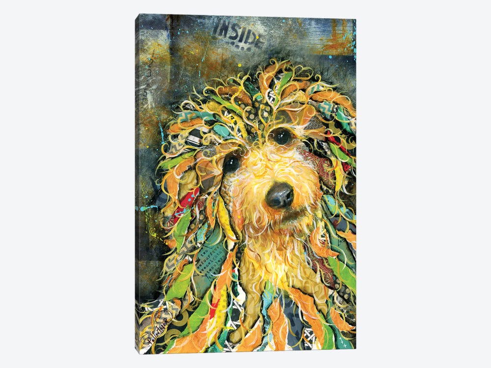 Goldendoodle by Patricia Lintner 1-piece Canvas Wall Art