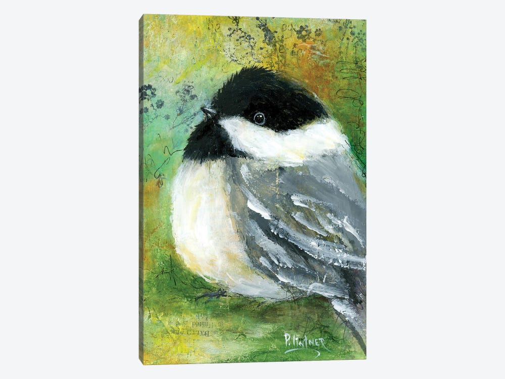 Chickadee by Patricia Lintner 1-piece Canvas Wall Art