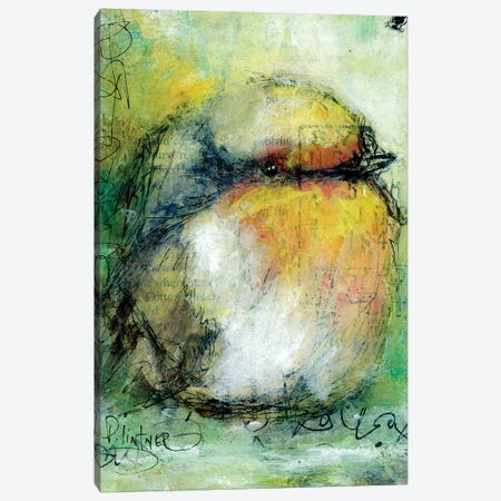 Sparrow Canvas Print #LNT46} by Patricia Lintner Canvas Art
