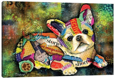 French Bulldog Canvas Art Print - Patricia Lintner