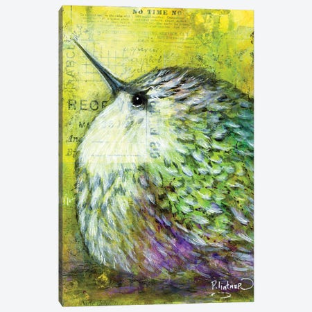Hummingbird Canvas Print #LNT66} by Patricia Lintner Canvas Wall Art