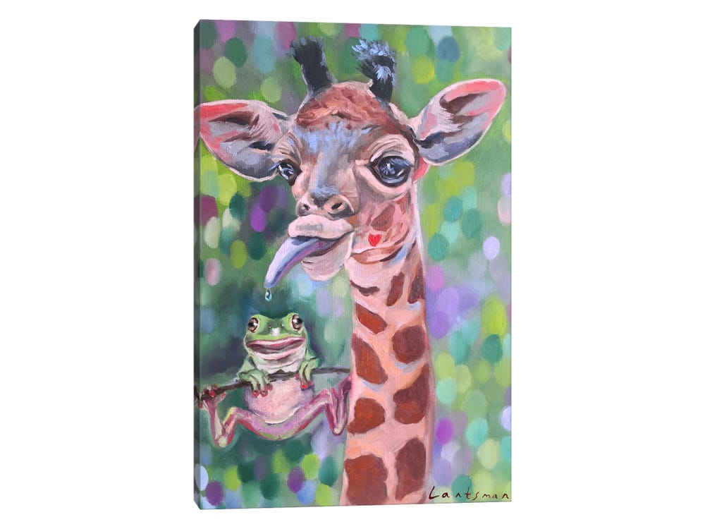 giraffe painted with matte acrylics : r/acrylicpainting