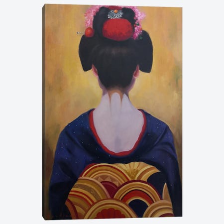 Beautiful Maiko - Geisha Canvas Print #LNX15} by Jane Lantsman Art Print