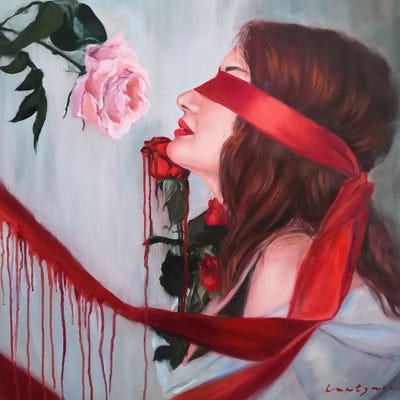 Eyes Wide Shut by Jane Lantsman art print