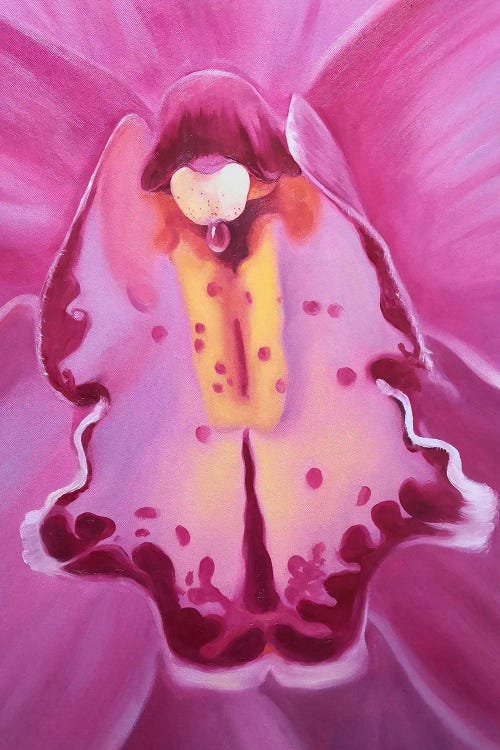 Orchid - A Flower Of Femininity And Passion I by Jane Lantsman wall art