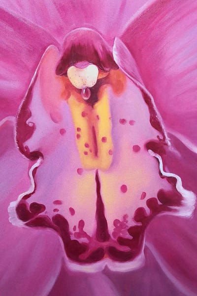 Similar To Georgia O'Keeffe: Orchid - A Flower Of Femininity And Passion I by Jane Lantsman