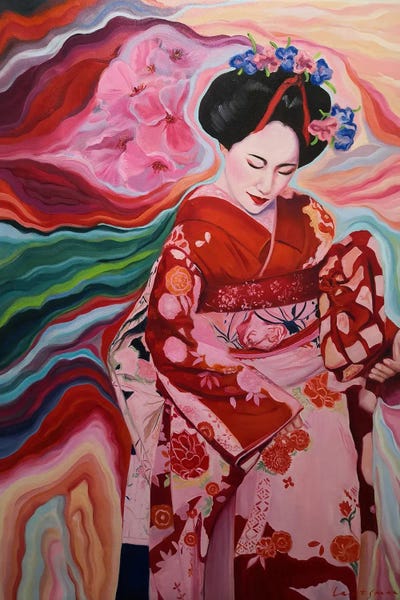 Jane Lantsman: Magical World Of Geisha by Jane Lantsman
