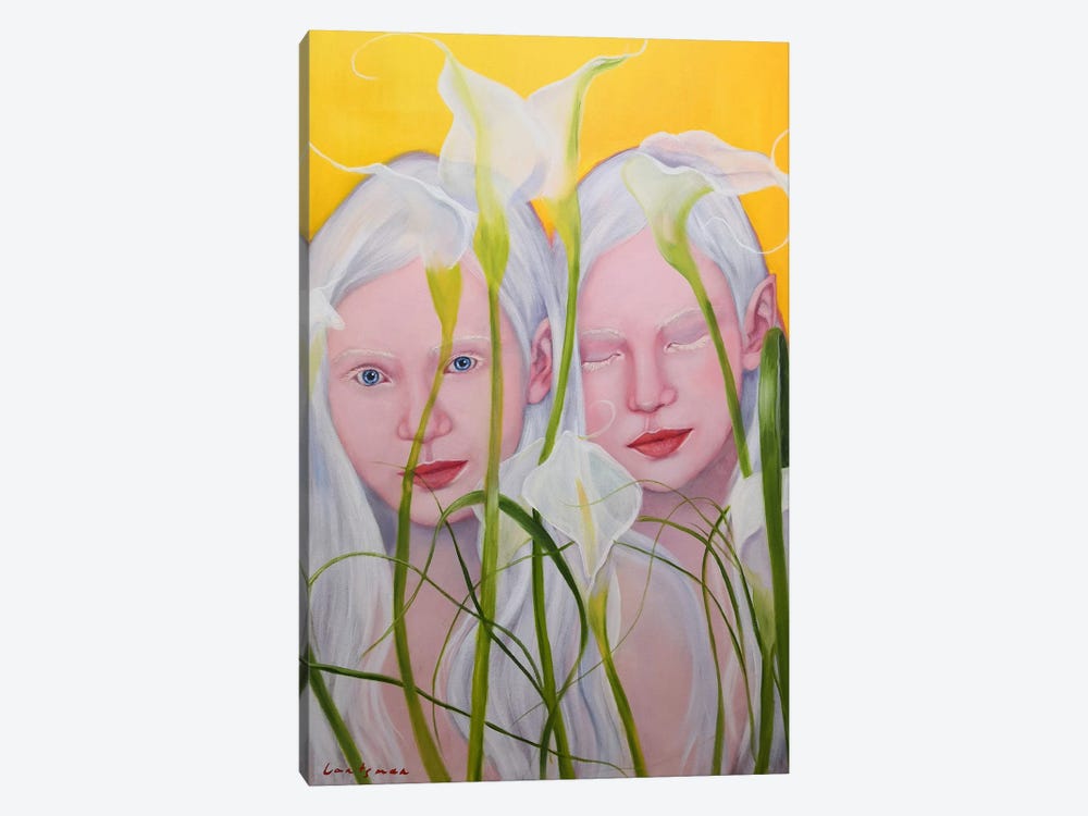 Flower Nymphs by Jane Lantsman 1-piece Art Print