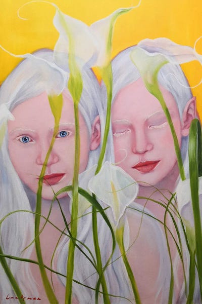 Calla Lilies: Flower Nymphs by Jane Lantsman
