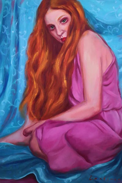 Jane Lantsman: Redhead Girl Figure by Jane Lantsman