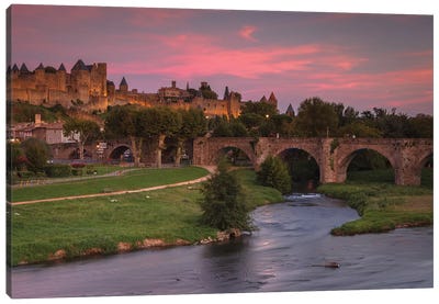 Carcassonne Canvas Art Print