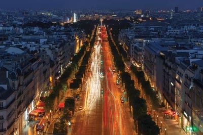 Champs-Élysées I by Sergio Lanza art print