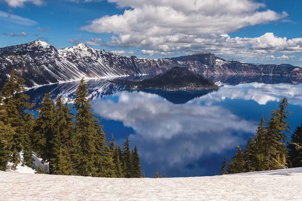 Sergio Lanza: Crater Lake, Oregon by Sergio Lanza