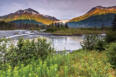 Exit Glacier by Sergio Lanza framed canvas print
