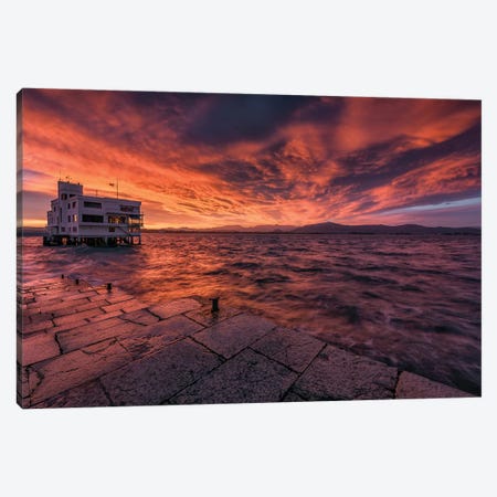 Fire In The Sky Canvas Print #LNZ122} by Sergio Lanza Canvas Art Print
