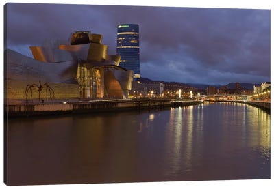 Guggenheim, Bilbao, Spain Canvas Art Print - Sergio Lanza