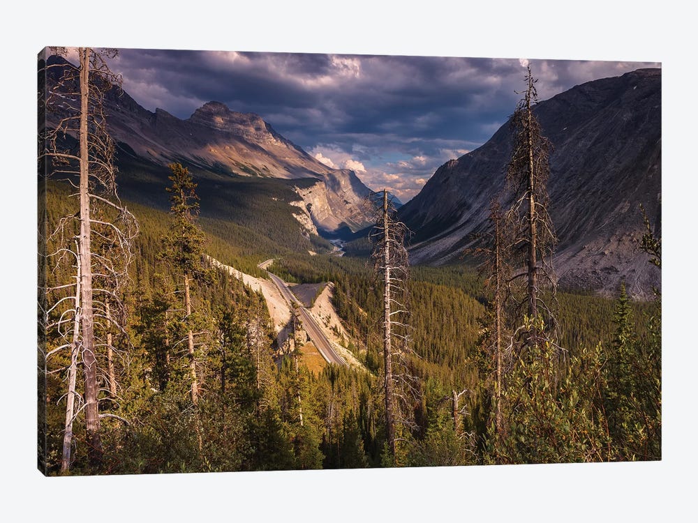Icefields Parkway, Canadian Rockies by Sergio Lanza 1-piece Art Print