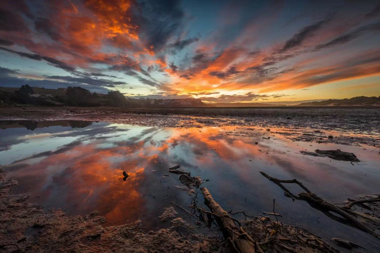 Fire In The Sky by Sergio Lanza wall art