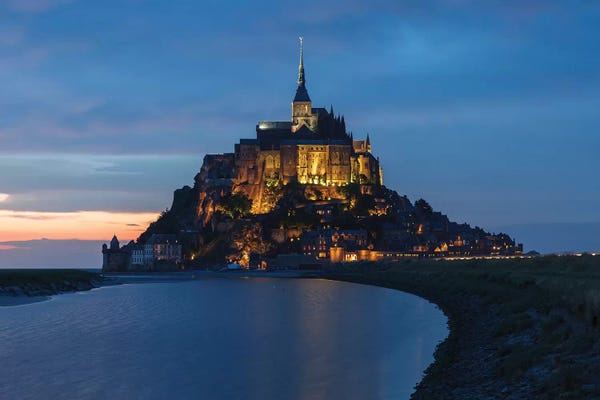 Sergio Lanza: Le Mont-Saint-Michel by Sergio Lanza