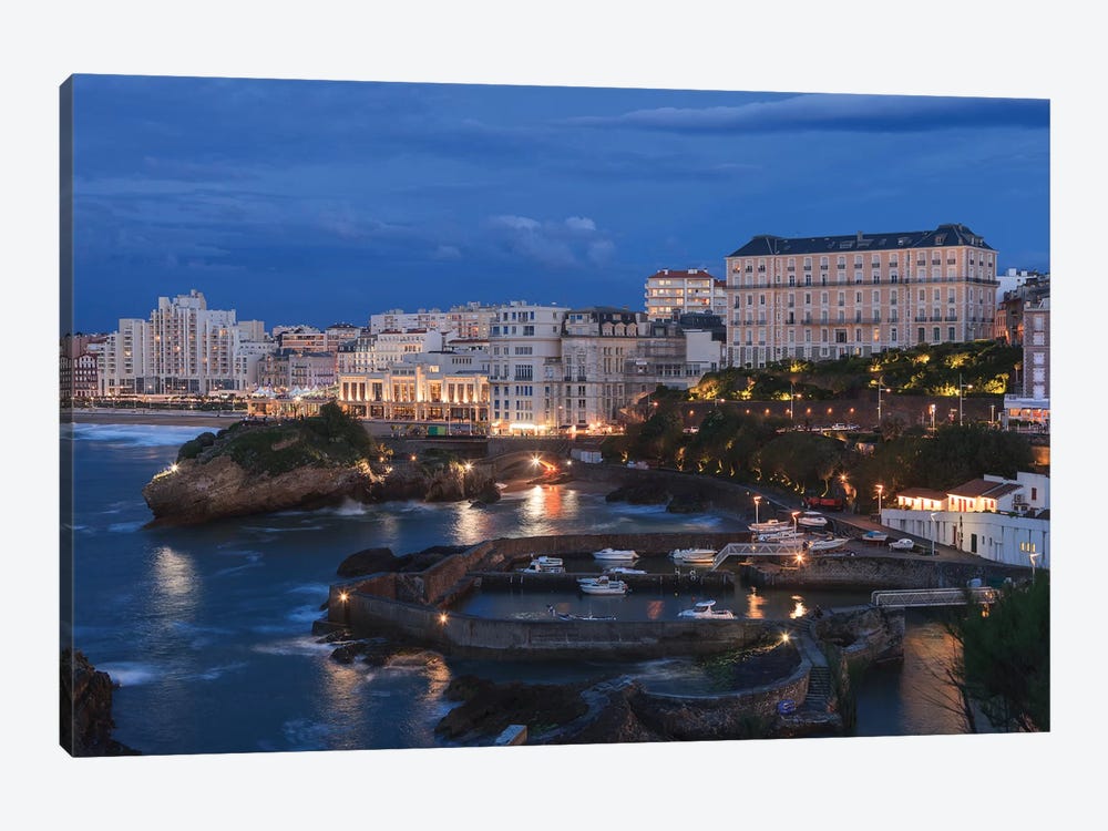 Old Biarritz, France by Sergio Lanza 1-piece Canvas Art